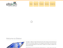 Tablet Screenshot of eltekonpower.com